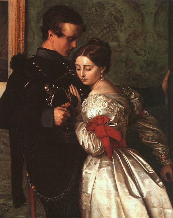 Sir John Everett Millais The Black Brunswicker Germany oil painting art
